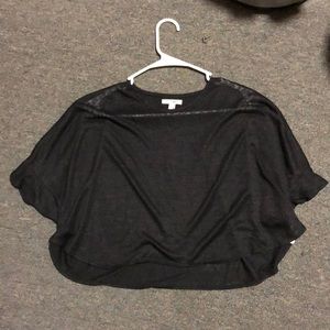 Small Black lightweight knit Amuse Society Top
